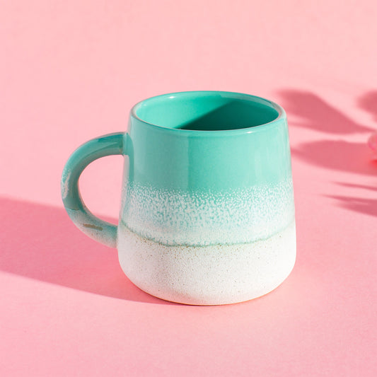 Taza esmaltada menta